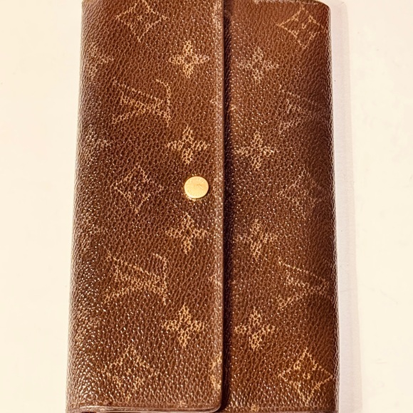 Louis Vuitton Sarah wallet dark monogram - Picture 14 of 16